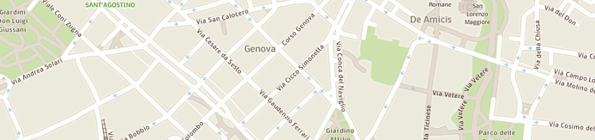 Mappa della impresa mondo international piccola coop a rl a MILANO