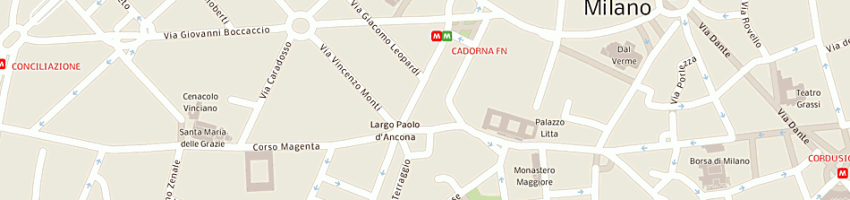 Mappa della impresa dibigi snc di di pilato damiano e c a MILANO