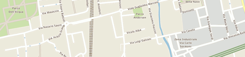 Mappa della impresa zanchetta fabio a CUSANO MILANINO