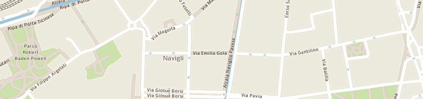 Mappa della impresa nidaba sas di tiana barbara e c a MILANO