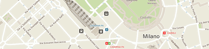 Mappa della impresa studio benetti genolini a MILANO