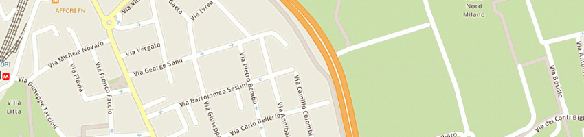 Mappa della impresa merenda massimo a MILANO
