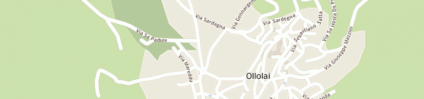 Mappa della impresa soro giovanni a OLLOLAI