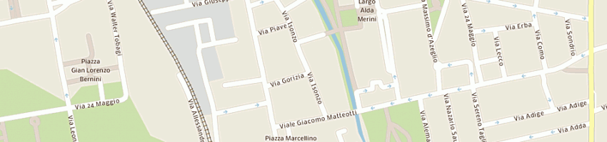 Mappa della impresa studio alan sas di boldi mauro e c a MILANO
