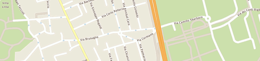 Mappa della impresa ceg system srl a MILANO