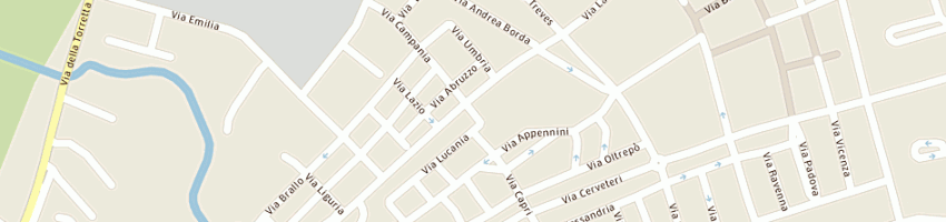 Mappa della impresa panificio spiga d'oro di venneri giuseppa e c sas a PAVIA