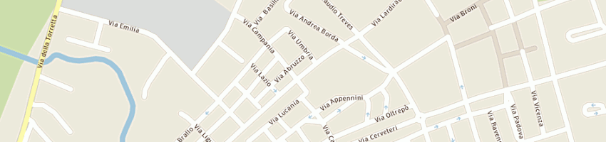 Mappa della impresa la placa michele a PAVIA