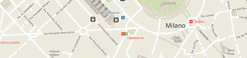 Mappa della impresa duesse sas di socrati luigi e c a MILANO