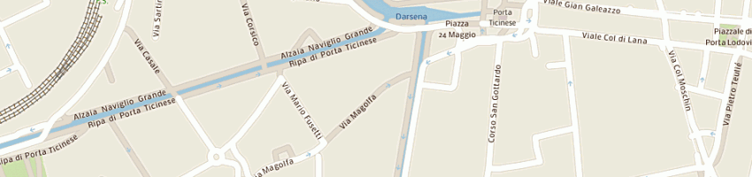 Mappa della impresa galli roberta a MILANO