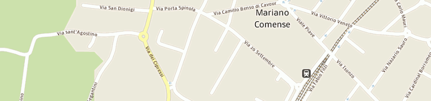 Mappa della impresa mauro mirco a MARIANO COMENSE