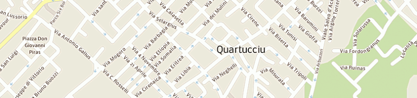 Mappa della impresa solinas andrea a QUARTUCCIU