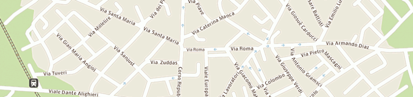 Mappa della impresa oltretempo di fundoni gigi a DOLIANOVA