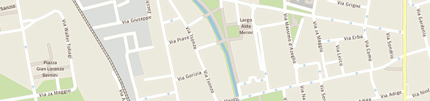 Mappa della impresa forever motorbikes sas di piccina ivan alessandro e c a CUSANO MILANINO