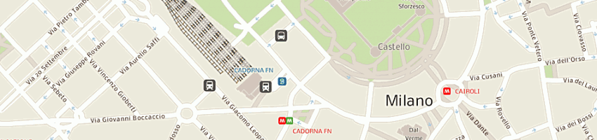 Mappa della impresa studio di consulenza immobiliare di morosini giovanna a MILANO