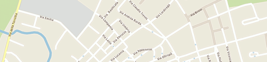Mappa della impresa abacom sis srl a PAVIA