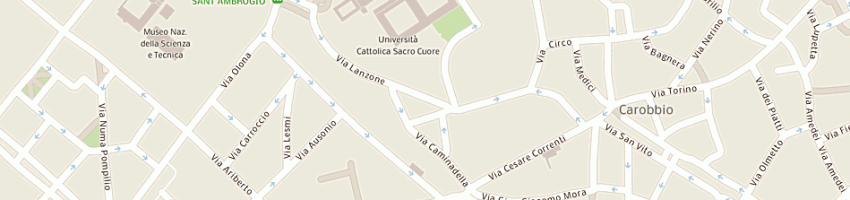 Mappa della impresa est srl a MILANO