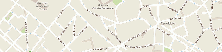 Mappa della impresa malafronte carmela a MILANO