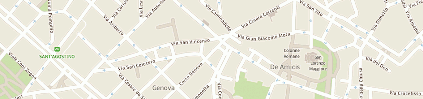 Mappa della impresa conego antonio a MILANO