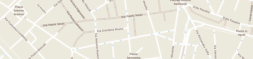 Mappa della impresa xu jian fen a MILANO