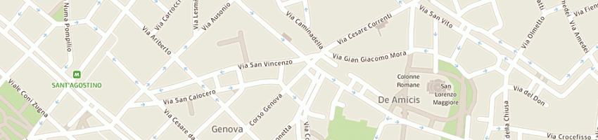 Mappa della impresa galli marco a MILANO