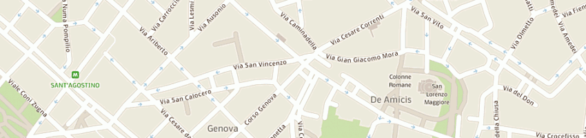 Mappa della impresa guga' di stocco sabrina a MILANO