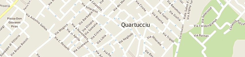 Mappa della impresa azienda usl n8 cagliari a QUARTUCCIU