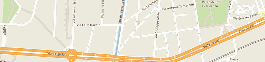 Mappa della impresa zullo giovanni a MILANO