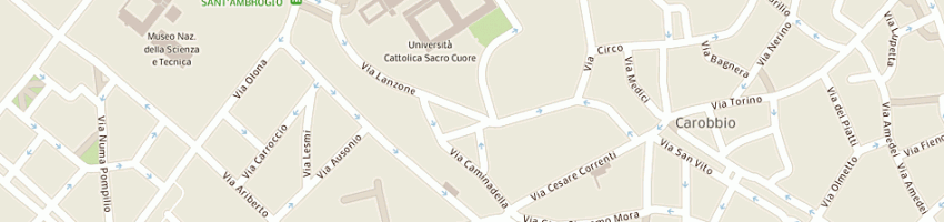 Mappa della impresa giellevivi di vogogna luciana e c sas a MILANO