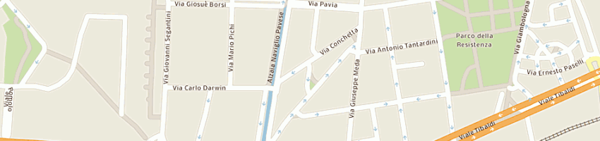 Mappa della impresa marelli gino a MILANO