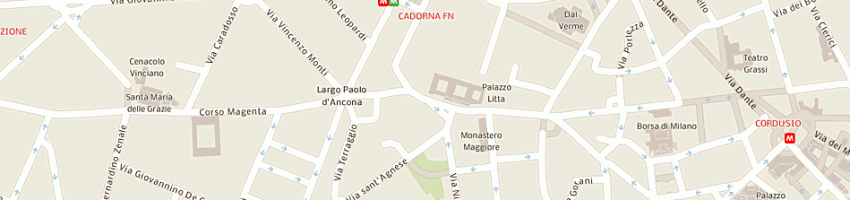 Mappa della impresa combustion e automation srl a MILANO