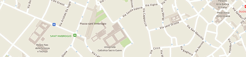 Mappa della impresa condominio via necchi 12 a MILANO