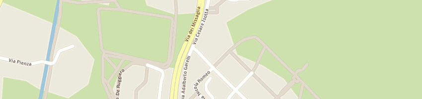 Mappa della impresa esselunga (spa) a MILANO