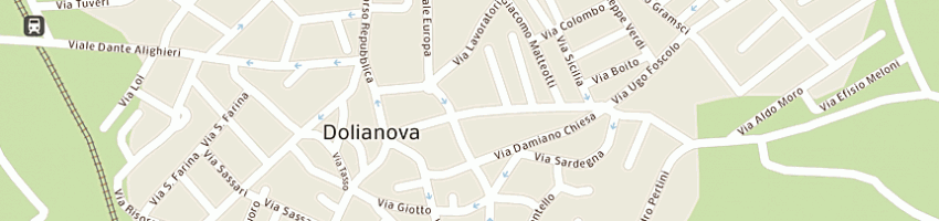 Mappa della impresa madeddu andrea a DOLIANOVA