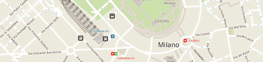 Mappa della impresa uniprof sim spa a MILANO