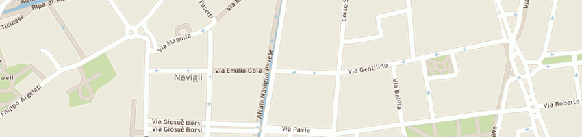 Mappa della impresa ricomincio da tre sas a MILANO