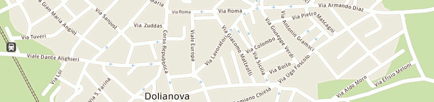 Mappa della impresa landi roberto a DOLIANOVA
