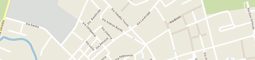 Mappa della impresa bar dea a PAVIA