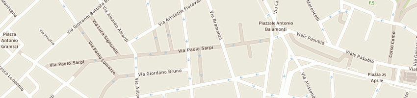 Mappa della impresa zero2 srl a MILANO