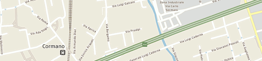 Mappa della impresa flowserve spa a CORMANO
