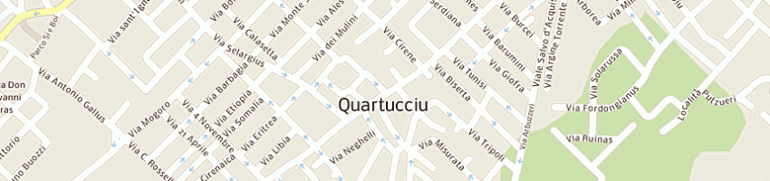 Mappa della impresa scano giorgia monica a QUARTUCCIU