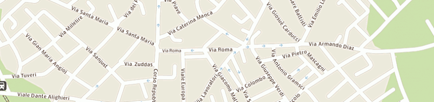 Mappa della impresa carta gian paolo a DOLIANOVA