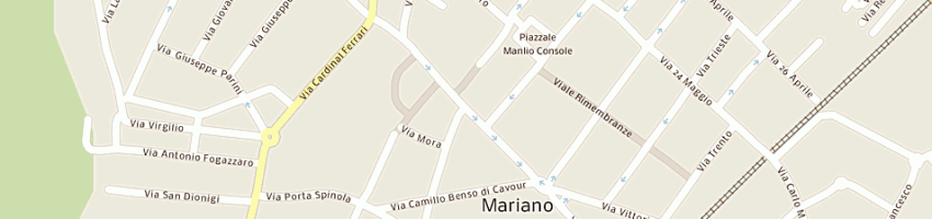 Mappa della impresa e-shop sas di gian luca radaelli e c a MARIANO COMENSE