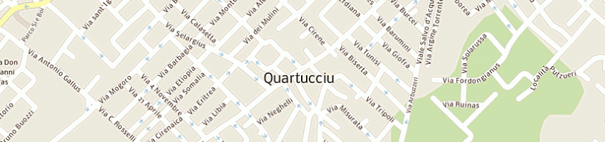 Mappa della impresa bellisai elena a QUARTUCCIU