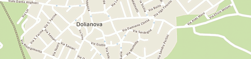 Mappa della impresa zuddas emanuele a DOLIANOVA