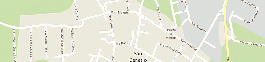 Mappa della impresa team caldaie di armani marco v e giancarlo snc a SAN GENESIO ED UNITI