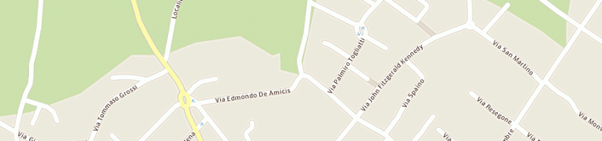 Mappa della impresa vanzin srl a MARIANO COMENSE