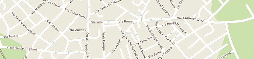 Mappa della impresa spada giorgio a DOLIANOVA