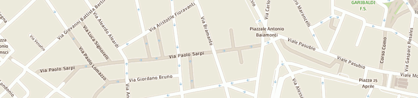 Mappa della impresa abbigliamento zhang xiaolian di zhang xiaolian a MILANO