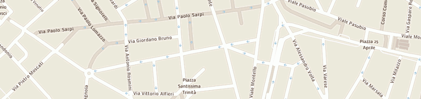 Mappa della impresa casati giorgio a MILANO