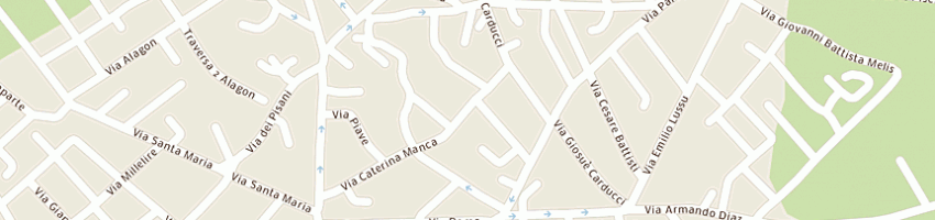 Mappa della impresa saba e secci snc a DOLIANOVA